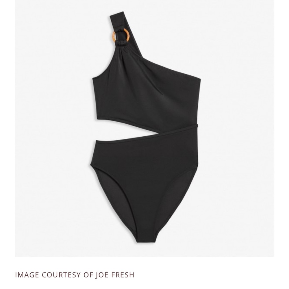 Joe Fresh x Roxy Earle bathing suit. Never worn; with tags. Black, size small.